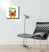 Cancer Wrapped Canvas | Zodiac series 5 - Beyond T-shirts